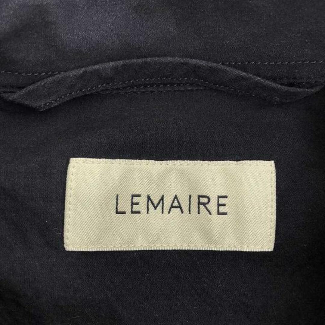 LEMAIRE(ルメール)のLEMAIRE / ルメール | コットン レギュラーカラーシャツ | 48 | ネイビー | メンズ メンズのトップス(Tシャツ/カットソー(七分/長袖))の商品写真