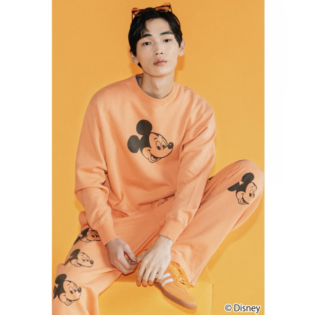 WC JAPAN(ダブルシージャパン)のWCJ Disney SWEAT TOP ミッキー スウェット オレンジ 新品 レディースのトップス(トレーナー/スウェット)の商品写真