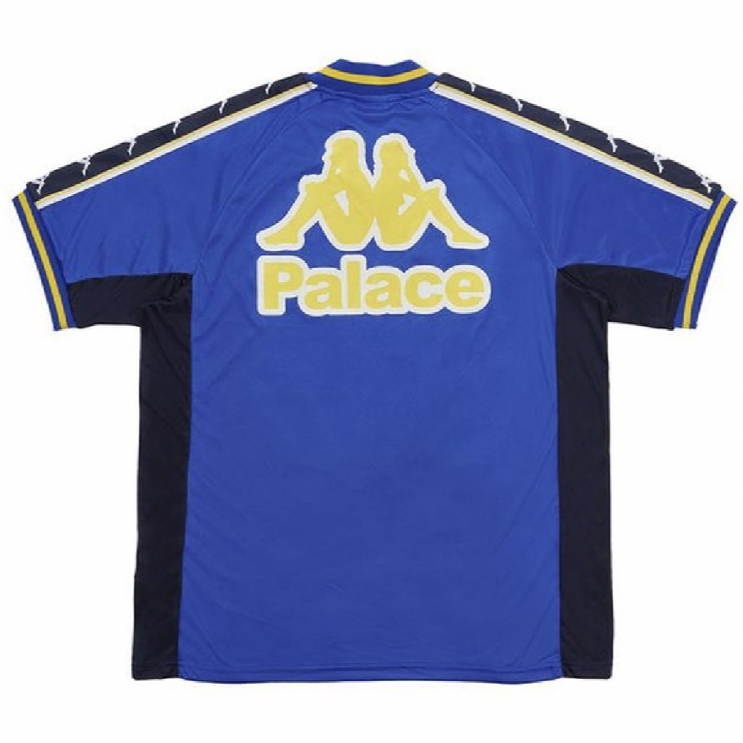 PALACE(パレス)のPalace Skateboards KAPPA JERSEY "Blue" L メンズのトップス(Tシャツ/カットソー(半袖/袖なし))の商品写真