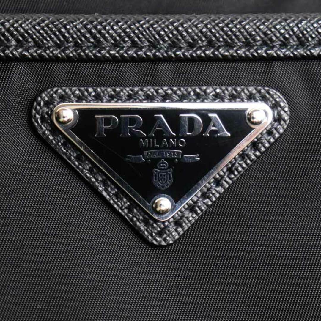 PRADA(プラダ)のPRADA プラダ クラッチバッグ ブラック 2VN012 アウトレット ユニセックス【中古】 レディースのバッグ(クラッチバッグ)の商品写真