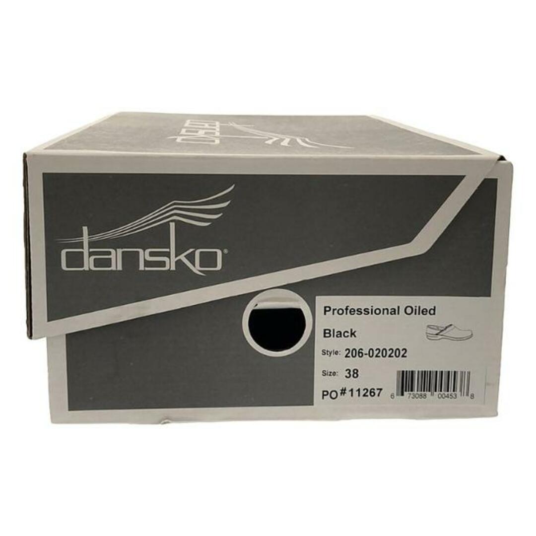dansko(ダンスコ)の【美品】  DANSKO / ダンスコ | Professional Oiled サンダル | 38 | ブラック | レディース レディースの靴/シューズ(サンダル)の商品写真