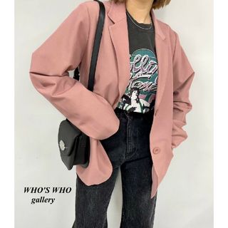 WHO'S WHO gallery - 新品 WHO'S WHO gallery テーラードベーシックジャケット