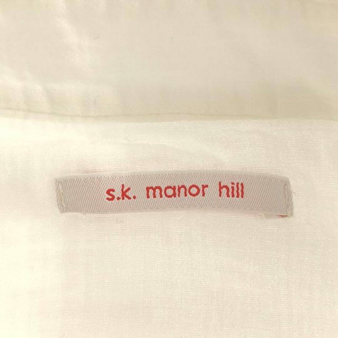 s.k. manor hill(エスケーマノアヒル)のs.k. manor hill / エスケーマノアヒル | コットン SAFARI プルオーバーシャツ | S | ホワイト | レディース レディースのトップス(シャツ/ブラウス(長袖/七分))の商品写真