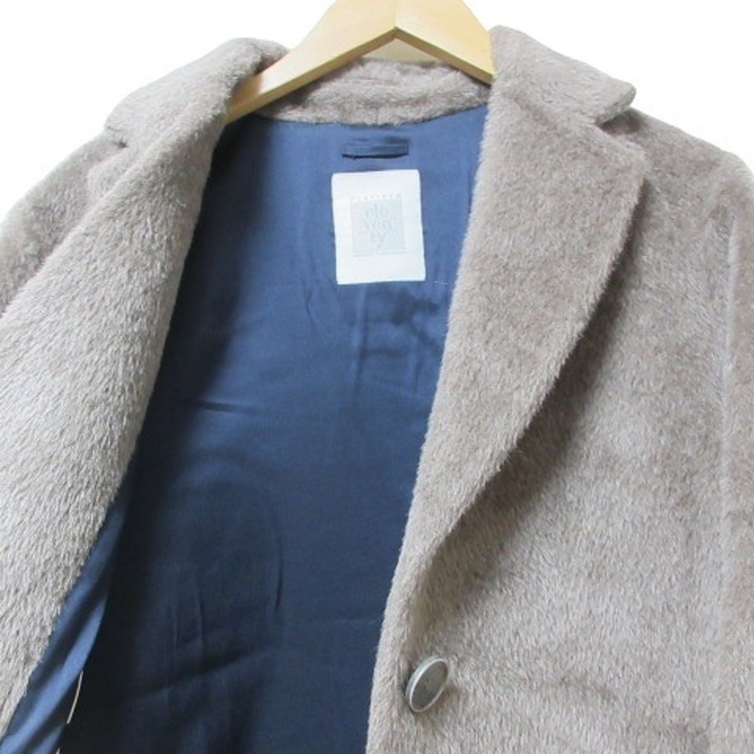 イレブンティ 美品 近年 チェスターコート アニオナ生地 アルパカ IBO53 レディースのジャケット/アウター(その他)の商品写真