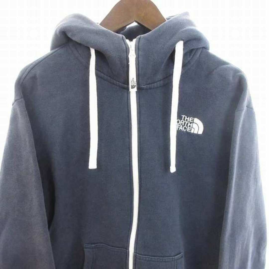 THE NORTH FACE(ザノースフェイス)のリアビューフルジップフーディ パーカー ジップアップ 裏起毛 NT11530 紺 メンズのトップス(パーカー)の商品写真