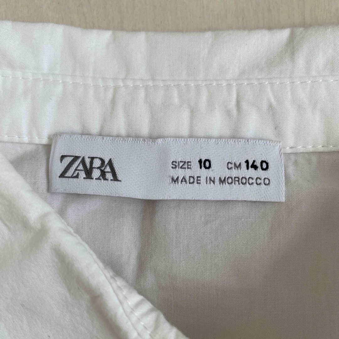 ZARA KIDS(ザラキッズ)のzara 140cm シャツ キッズ/ベビー/マタニティのキッズ服女の子用(90cm~)(ブラウス)の商品写真