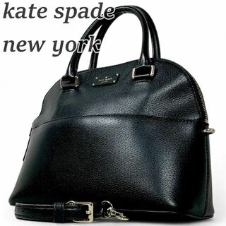 ケイトスペードニューヨーク(kate spade new york)の美品 ケイトスペード ショルダーバッグ クロスボディバッグ 黒 ロゴ ブラック(ショルダーバッグ)