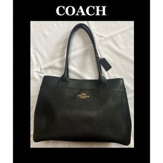 COACH トートバッグ　レザー　F31474 バッグ　黒　ブラック