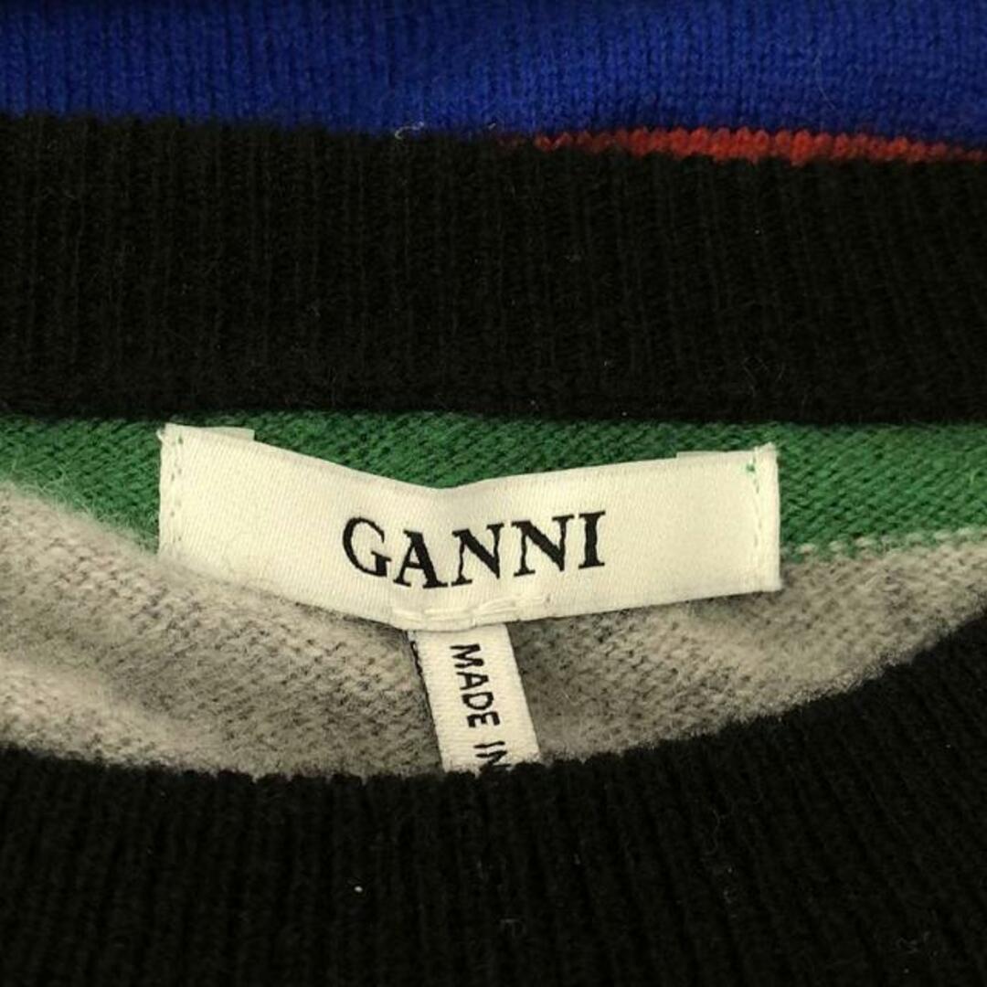 【美品】  Ganni / ガニー | STRIPED CASHMERE ビジュー付 ニット | S | マルチカラー | レディース レディースのトップス(ニット/セーター)の商品写真