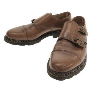 パラブーツ(Paraboot)のParaboot / パラブーツ | WILLIAM ウィリアム レザー ダブルモンクストラップシューズ | 8.5 | コニャックブラウン | メンズ(ブーツ)