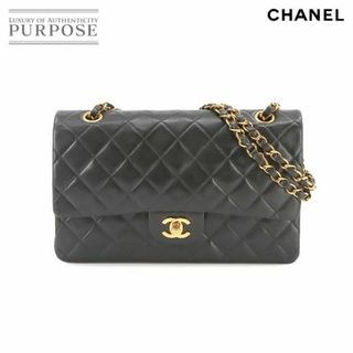 シャネル(CHANEL)の新品同様 シャネル CHANEL マトラッセ 25 チェーン ショルダー バッグ レザー ブラック A01112 ゴールド 金具 ヴィンテージ VLP 90231931(ショルダーバッグ)