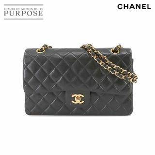 シャネル(CHANEL)の新品同様 シャネル CHANEL マトラッセ 25 チェーン ショルダー バッグ レザー ブラック A01112 ゴールド 金具 ヴィンテージ VLP 90232060(ショルダーバッグ)