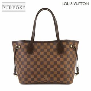 ルイヴィトン(LOUIS VUITTON)の新品同様 ルイ ヴィトン LOUIS VUITTON ダミエ ネヴァーフル PM トート バッグ エベヌ N51109 ブラウン VLP 90232183(トートバッグ)