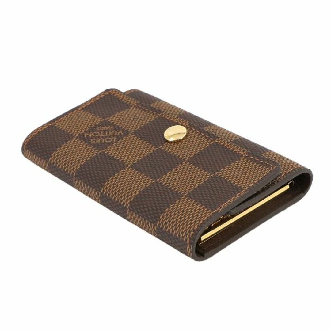 LOUIS VUITTON(ルイヴィトン)の未使用 展示品 ルイ ヴィトン LOUIS VUITTON ダミエ ミュルティクレ6 6連 キーケース エベヌ N62630 RFID VLP 90233187 レディースのファッション小物(キーケース)の商品写真