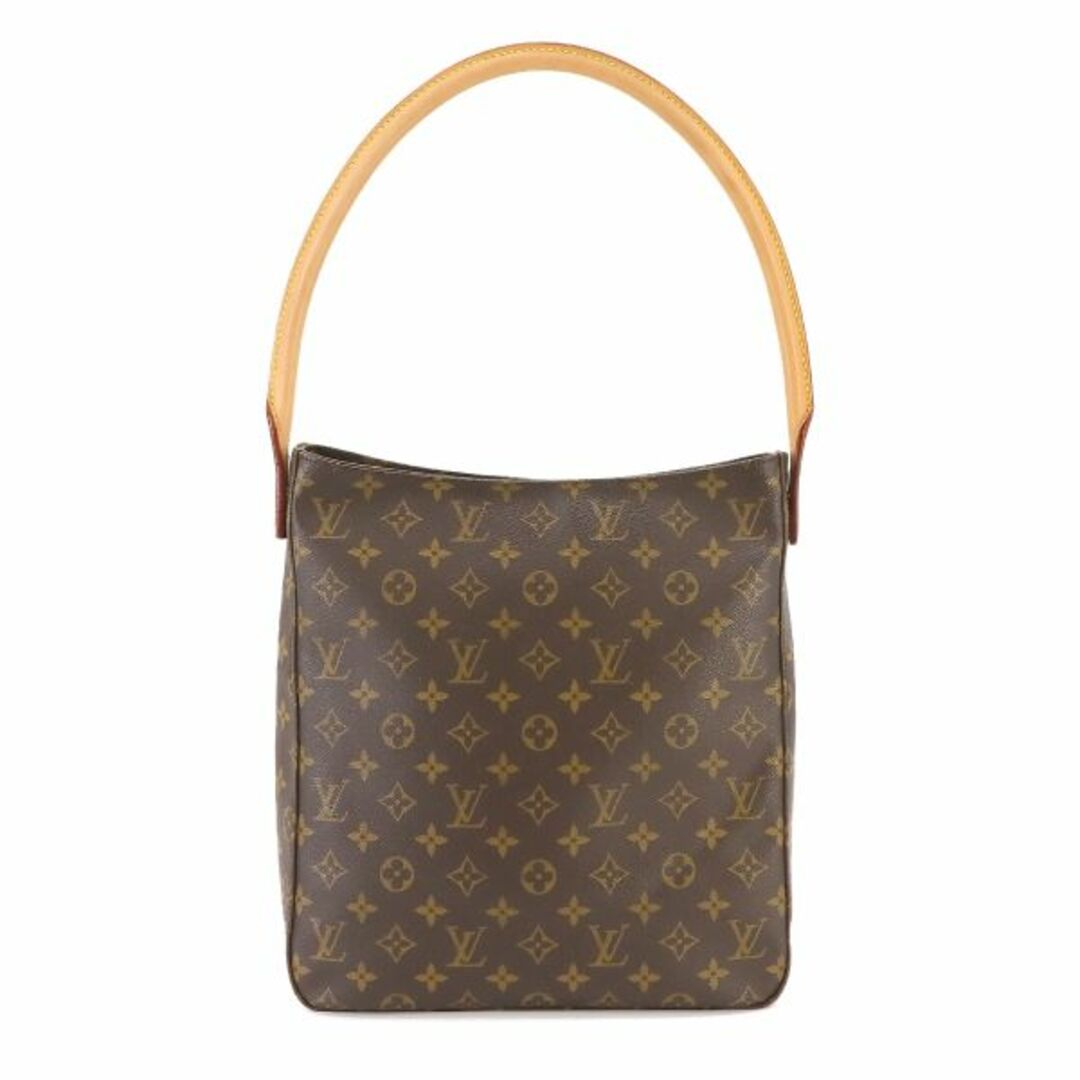 LOUIS VUITTON(ルイヴィトン)の新品同様 ルイ ヴィトン LOUIS VUITTON モノグラム ルーピング GM ショルダー バッグ ブラウン M51145 ゴールド 金具 VLP 90233203 レディースのバッグ(ショルダーバッグ)の商品写真