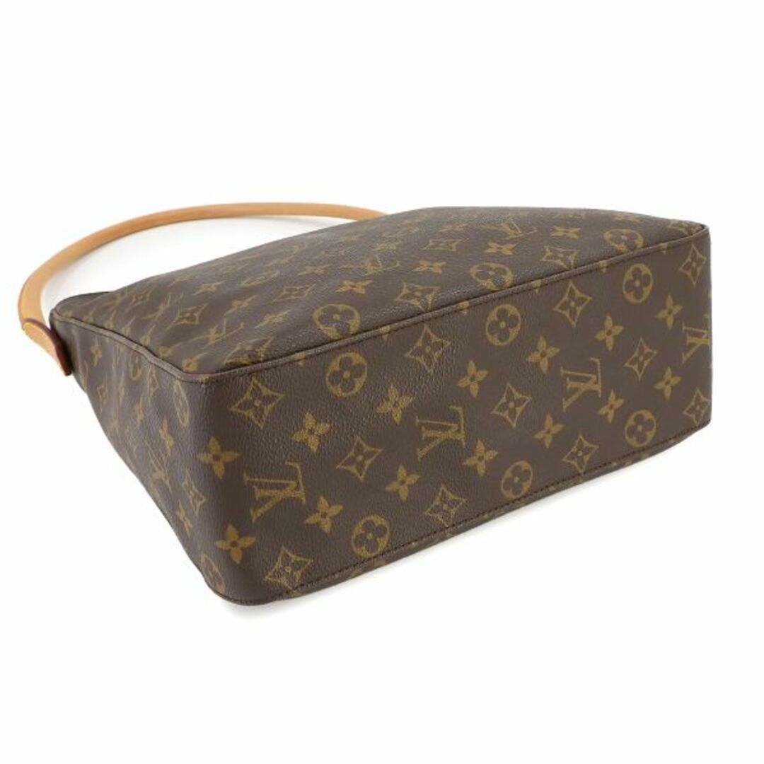 LOUIS VUITTON(ルイヴィトン)の新品同様 ルイ ヴィトン LOUIS VUITTON モノグラム ルーピング GM ショルダー バッグ ブラウン M51145 ゴールド 金具 VLP 90233203 レディースのバッグ(ショルダーバッグ)の商品写真