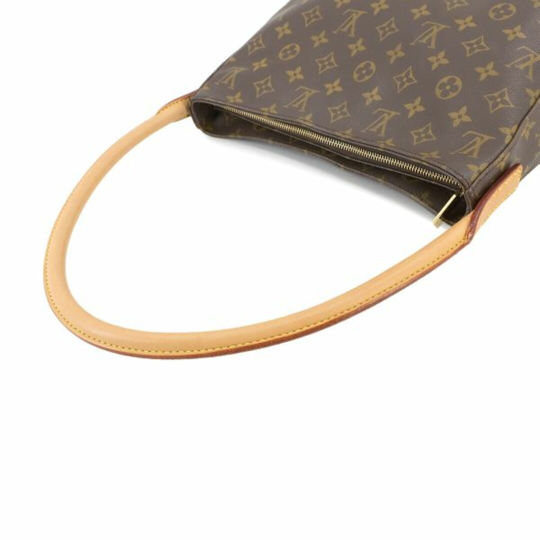 LOUIS VUITTON(ルイヴィトン)の新品同様 ルイ ヴィトン LOUIS VUITTON モノグラム ルーピング GM ショルダー バッグ ブラウン M51145 ゴールド 金具 VLP 90233203 レディースのバッグ(ショルダーバッグ)の商品写真