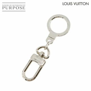 ルイヴィトン(LOUIS VUITTON)の未使用 展示品 ルイ ヴィトン LOUIS VUITTON アノクレ キーリング チャーム キーホルダー シルバー M62693 VLP 90233643(キーホルダー)