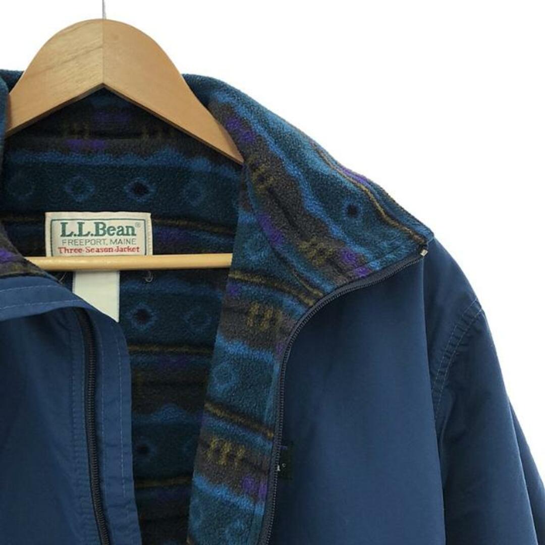 L.L.Bean(エルエルビーン)のL.L.BEAN / エルエルビーン | 70s～ヴィンテージ THREE SEASON JACKET 裏地フリース ナイロンジャケット | ネイビー | メンズ メンズのジャケット/アウター(その他)の商品写真