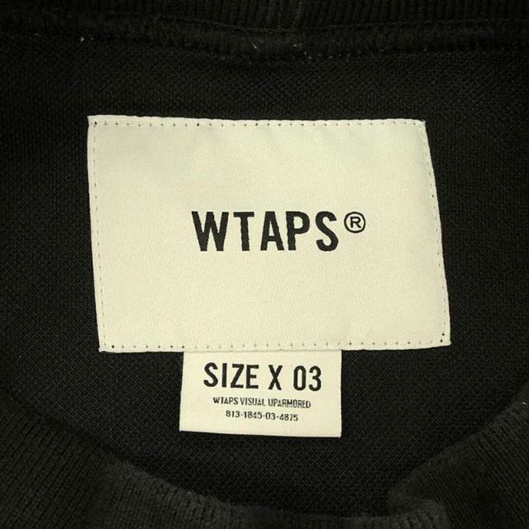 W)taps(ダブルタップス)のWTAPS / ダブルタップス | 2023AW | MOCK NECK SWEATER POLY.FORTLESS モックネックスウェット | 3 | ブラック | メンズ メンズのトップス(スウェット)の商品写真