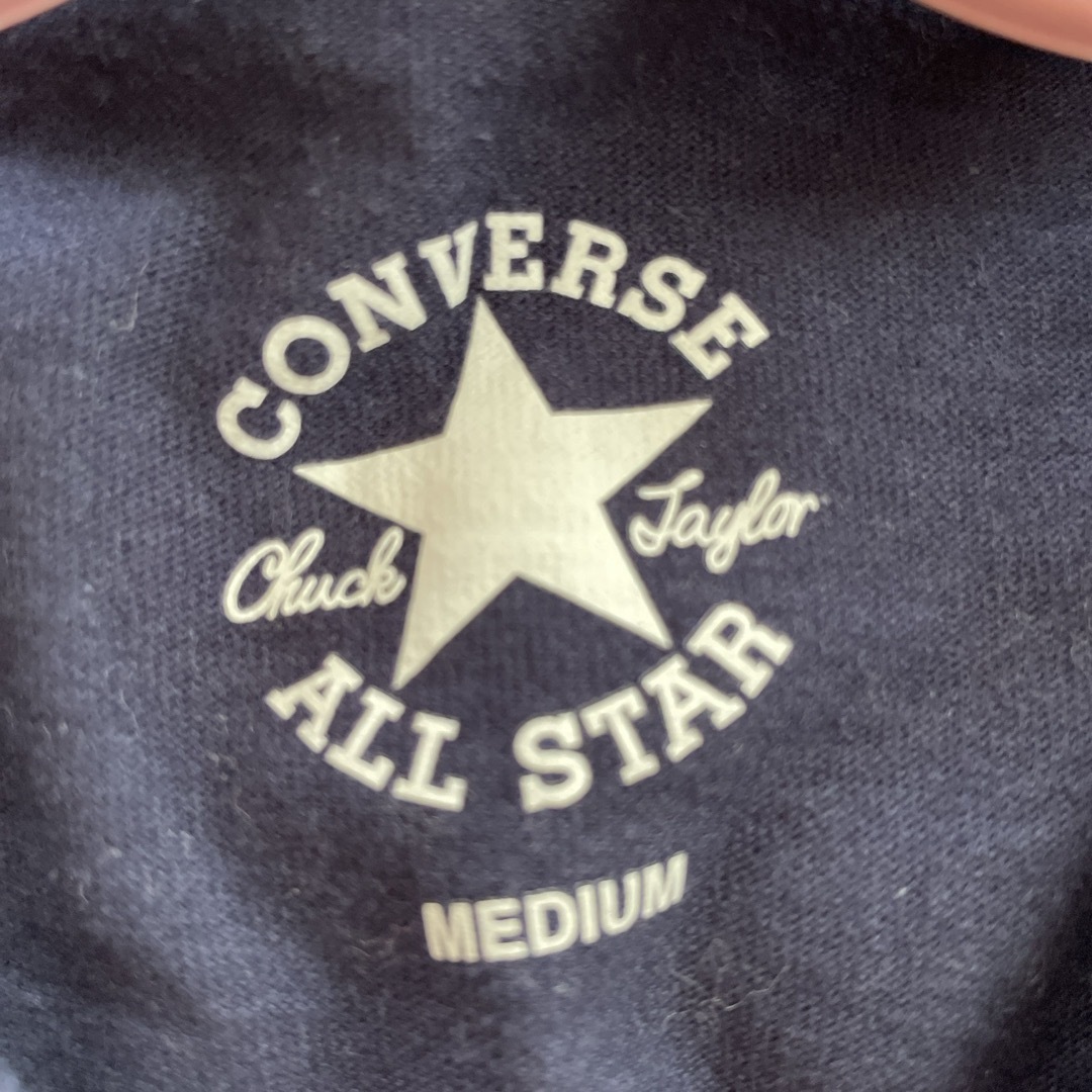 CONVERSE(コンバース)のコンバース半袖M ネイビー　美品 レディースのトップス(Tシャツ(半袖/袖なし))の商品写真