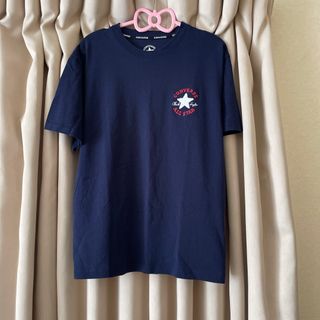 コンバース(CONVERSE)のコンバース半袖M ネイビー　美品(Tシャツ(半袖/袖なし))