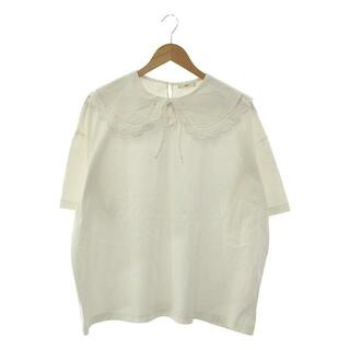 yori / ヨリ | 2022AW | スカラップカラーロンTee Tシャツ | F | ホワイト | レディース(Tシャツ(半袖/袖なし))