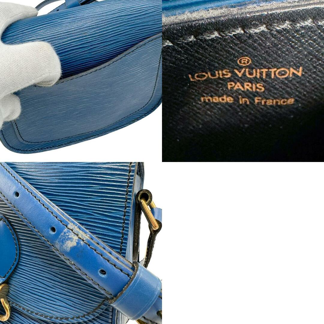 LOUIS VUITTON(ルイヴィトン)のルイ ヴィトン LOUIS VUITTON ショルダーバッグ エピ ミニサンクルー エピレザー トレドブルー レディース M52215 送料無料【中古】 z0968 レディースのバッグ(ショルダーバッグ)の商品写真