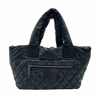 シャネル(CHANEL)のシャネル CHANEL ハンドバッグ コココクーン ナイロン ブラック ユニセックス 送料無料【中古】 z0980(ハンドバッグ)