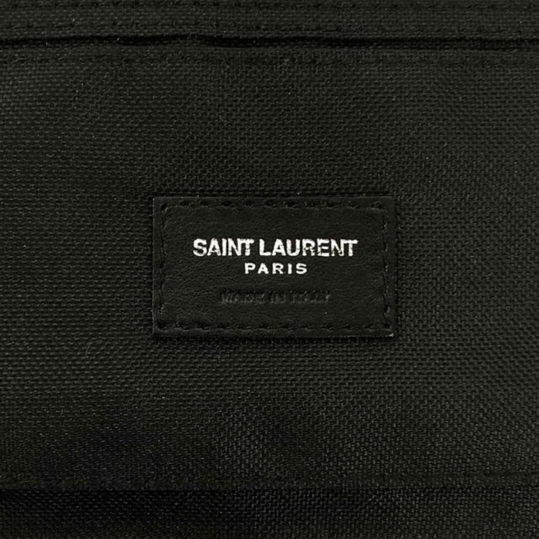 Saint Laurent(サンローラン)のSAINT LAURENT / サンローラン | ペイズリー柄 ナイロン 三つ折り財布 | ブラック | メンズ メンズのファッション小物(長財布)の商品写真