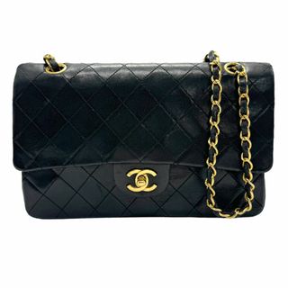 シャネル(CHANEL)のシャネル CHANEL ショルダーバッグ マトラッセ ラムスキン ブラック レディース 送料無料【中古】 z0963(ショルダーバッグ)