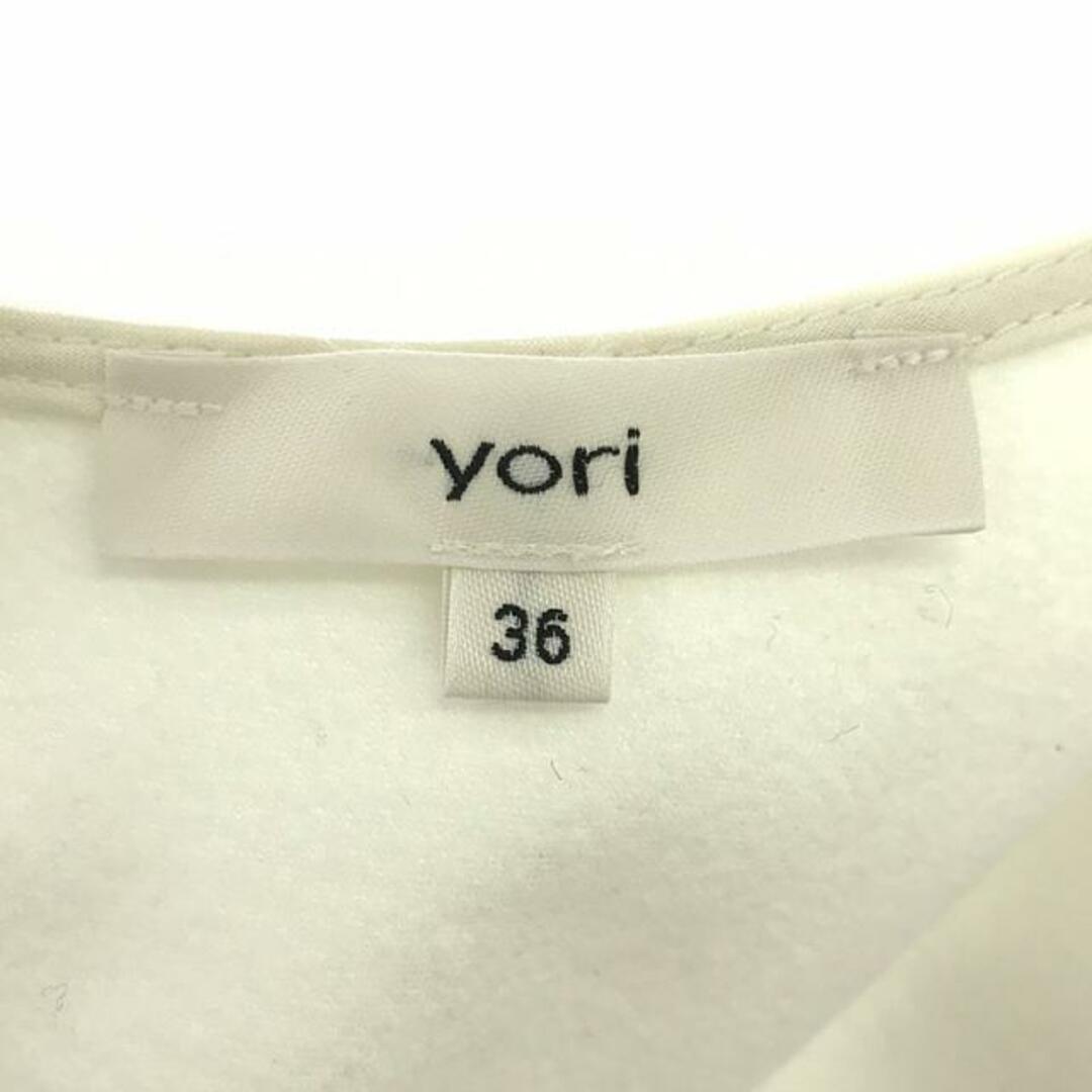 yori / ヨリ | ぬくぬくヘムフリルブラウス | 36 | ホワイト | レディース レディースのトップス(シャツ/ブラウス(長袖/七分))の商品写真