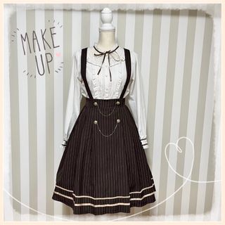 アクシーズファムポエティック(axes femme POETIQUE)の＊axesfemme＊2点＊學園風コーデセット＊アクシーズファム＊(ひざ丈ワンピース)