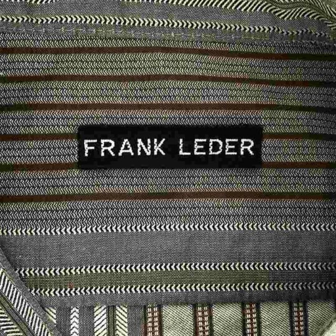 FRANK LEDER(フランクリーダー)のFRANK LEDER / フランクリーダー | ジャガード バンドカラー オーバーシャツ | XS | グレー | メンズ メンズのトップス(Tシャツ/カットソー(七分/長袖))の商品写真