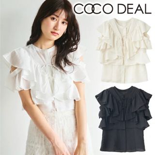 COCO DEAL - 【新品】ココディール フリルボレロレイヤー ブラウス