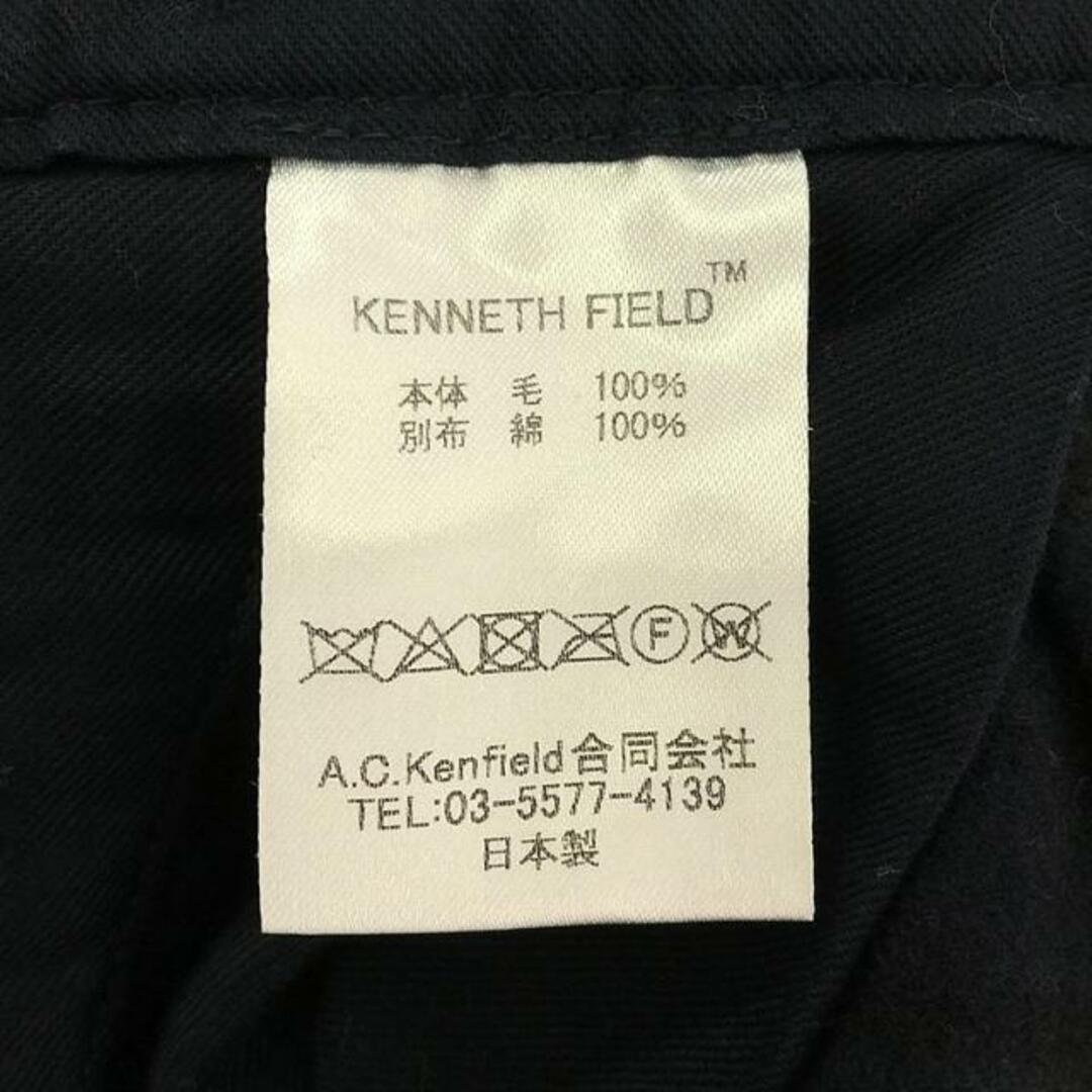 KENNETH FIELD / ケネスフィールド | × FOX FLANNEL / ウール チェック 2タック グルカパンツ | L | ネイビー/グリーン | メンズ メンズのパンツ(その他)の商品写真