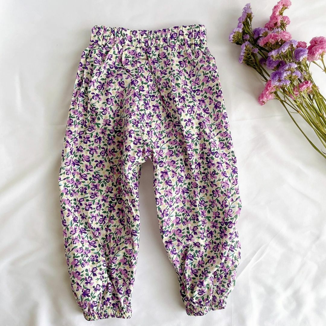 ZARA KIDS(ザラキッズ)のflower setup 　女の子　セットアップ　ワンピース　花柄 キッズ/ベビー/マタニティのキッズ服女の子用(90cm~)(ワンピース)の商品写真