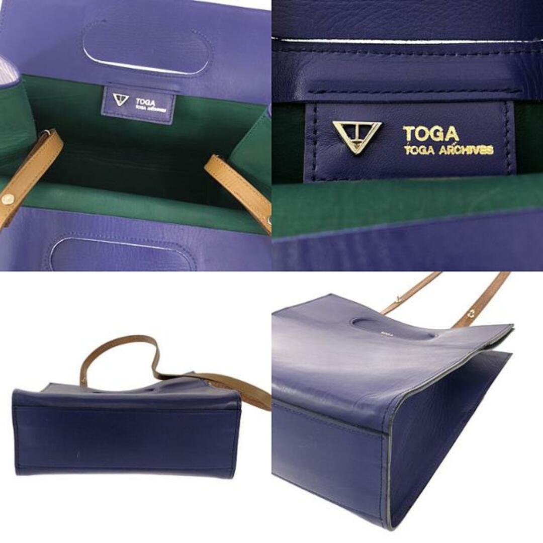 TOGA(トーガ)のTOGA / トーガ | 2way small leather bag ショルダーバッグ | ブルー/グリーン/ブラウン | レディース レディースのバッグ(ショルダーバッグ)の商品写真