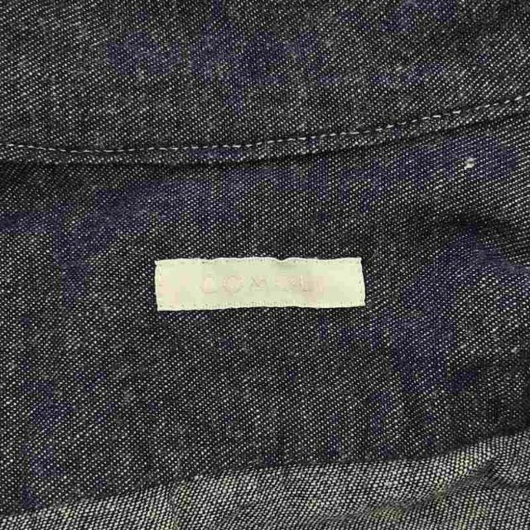 COMOLI(コモリ)のCOMOLI / コモリ | P01-02004 / パープルダンガリー プルオーバーシャツ | 1 | インディゴブルー系 | メンズ メンズのトップス(Tシャツ/カットソー(七分/長袖))の商品写真