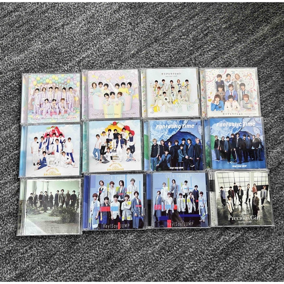 Hey! Say! JUMP(ヘイセイジャンプ)のHey!Say!JUMP シングルCDまとめ売り エンタメ/ホビーのCD(ポップス/ロック(邦楽))の商品写真