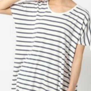 シューラルー(SHOO・LA・RUE)のシューラルー　ボーダーTシャツ(Tシャツ(半袖/袖なし))