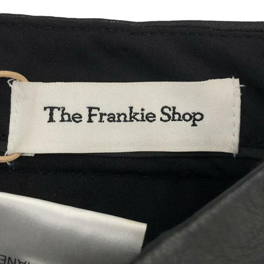 【新品】  The Frankie Shop / フランキーショップ | フェイクレザー 2タック パンツ | M | ブラック | レディース レディースのパンツ(その他)の商品写真