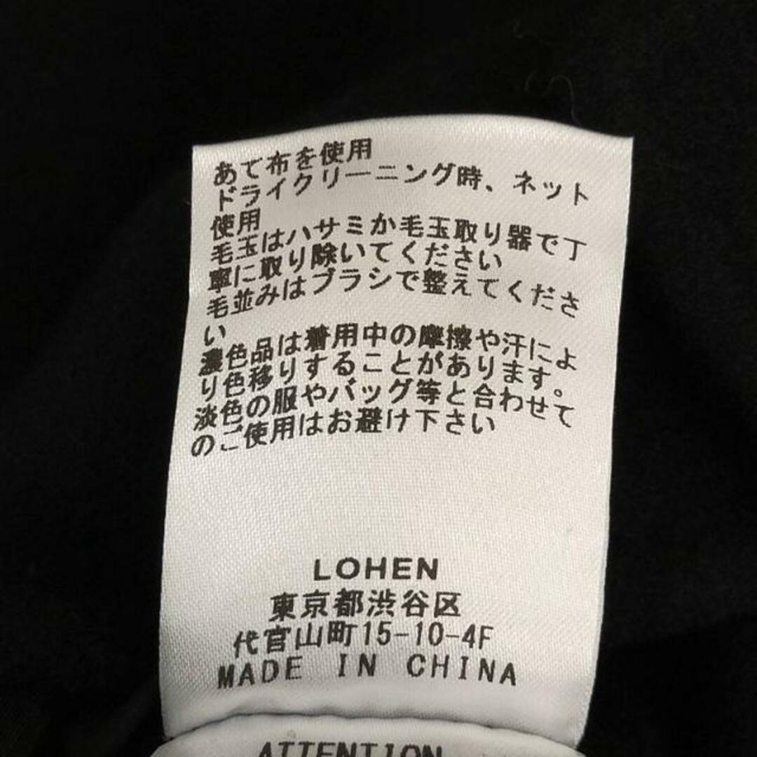 LOHEN / ローヘン | バックタックロングリバージレ コート | F | ブラック | レディース レディースのジャケット/アウター(その他)の商品写真