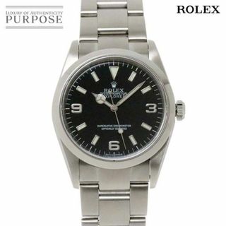 ロレックス(ROLEX)のロレックス ROLEX エクスプローラ1 114270 K番 メンズ 腕時計 ブラック オートマ 自動巻き ウォッチ Explorer 1 VLP 90228963(腕時計(アナログ))