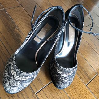 DIANA☆レース加工パンプス23.5