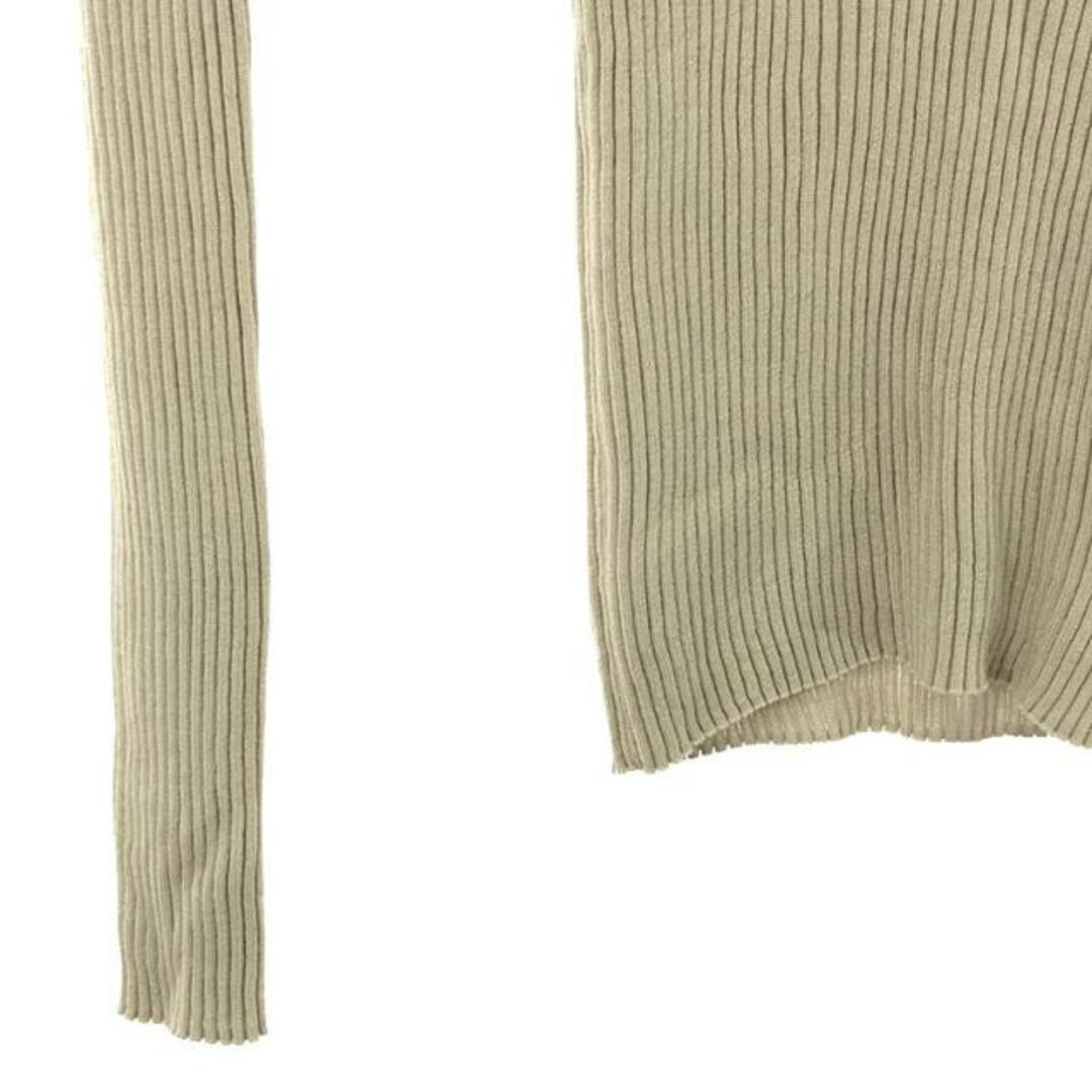 【美品】  L'Appartement / アパルトモン | 2021AW | WIDE Rib Knit タートルネックニット | F | アイボリー | レディース レディースのトップス(ニット/セーター)の商品写真