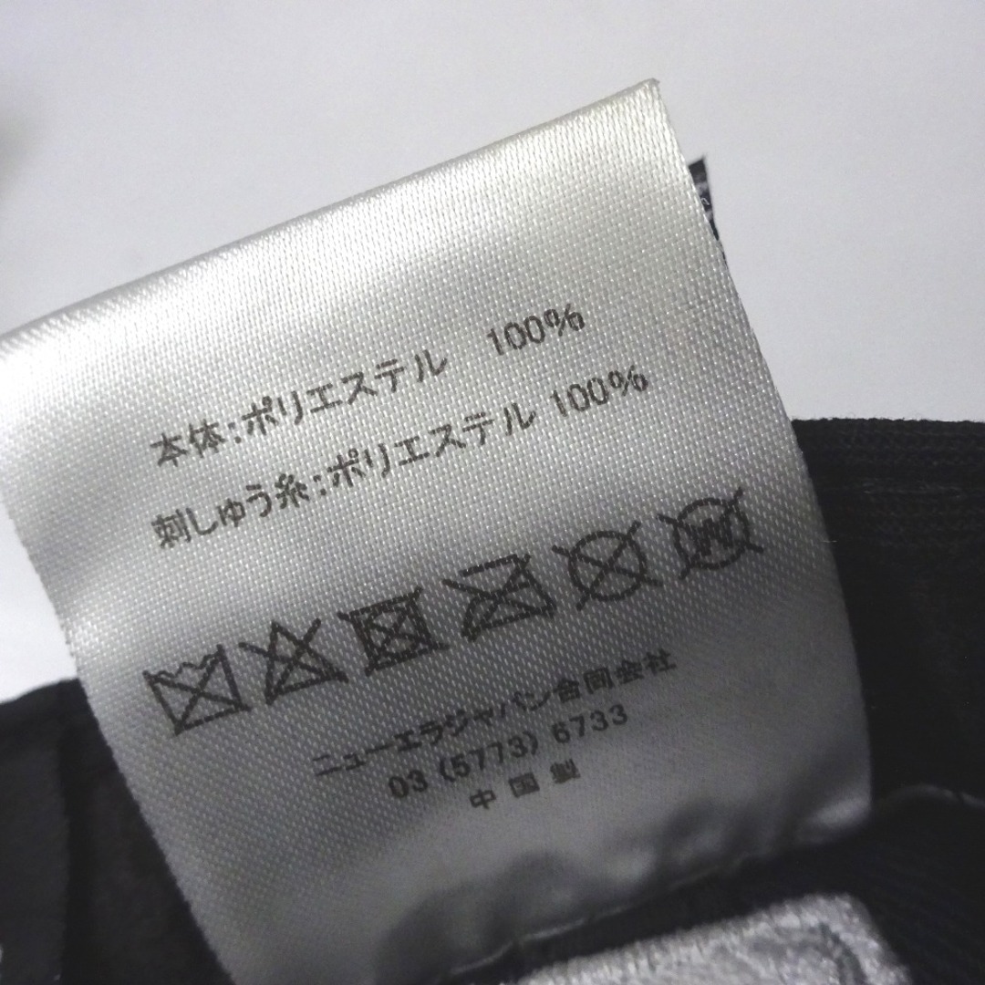 NEW ERA(ニューエラー)のニューエラ キャップ 無地 ロゴ RN11493 ブラック Ft604282 中古 メンズの帽子(キャップ)の商品写真