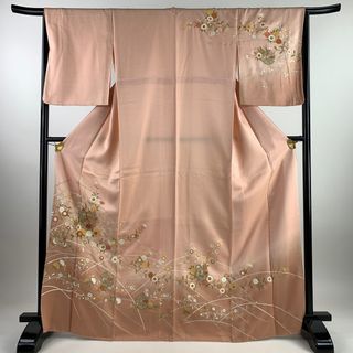 訪問着 身丈168.5cm 裄丈66cm 正絹 秀品 【中古】(着物)