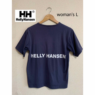 ヘリーハンセン(HELLY HANSEN)のUSED HELLY HANSEN ショートスリーブバックロゴティー(Tシャツ(半袖/袖なし))