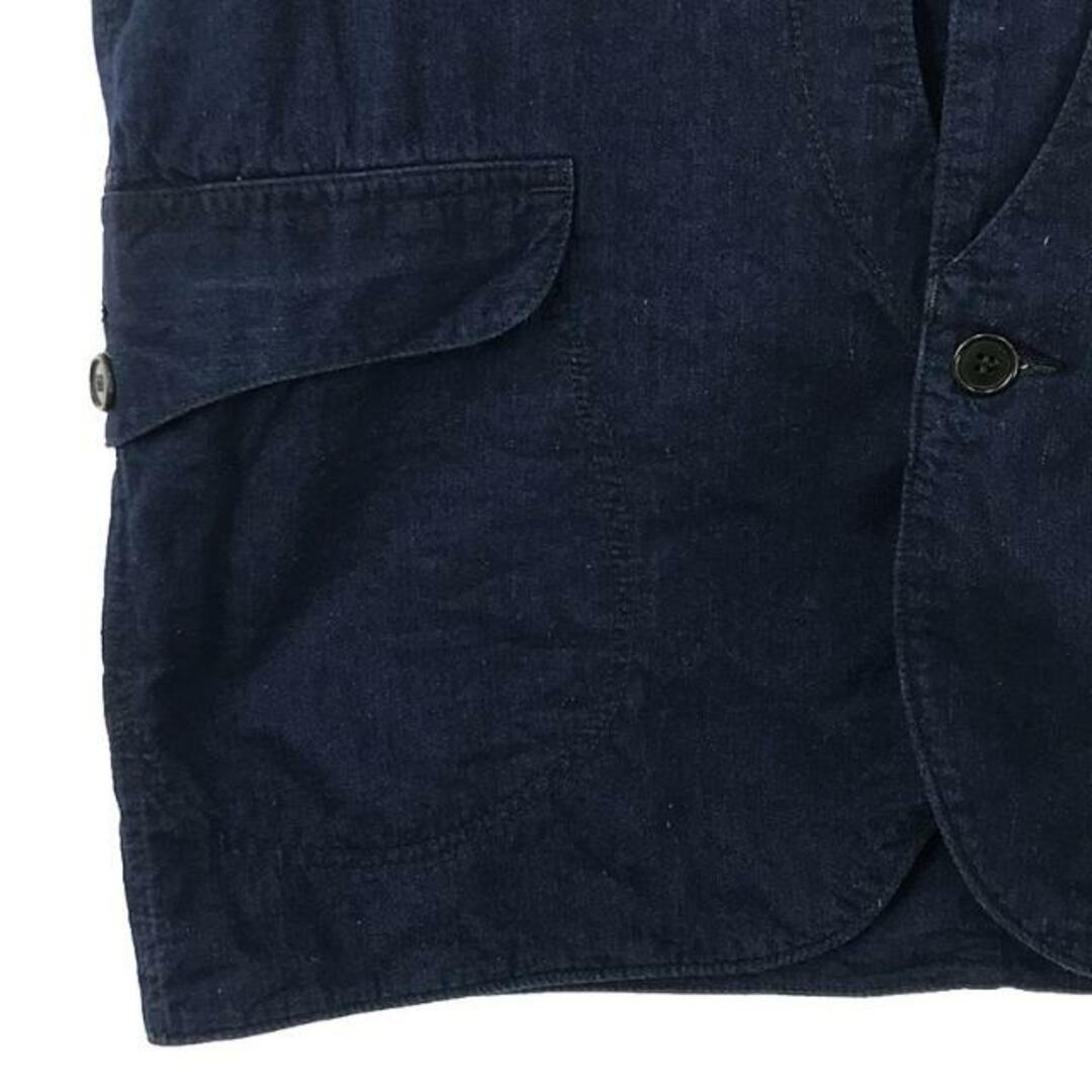 POST OVERALLS(ポストオーバーオールズ)のPOST O'ALLS / ポストオーバーオールズ | Royal Traveler : vintage twill indigo / ワークベスト | L | インディゴブルー | メンズ メンズのトップス(ベスト)の商品写真